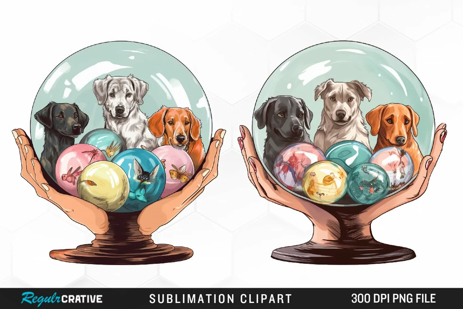 Magical Fairytale Wizards Exquisite Clipart product image 1
