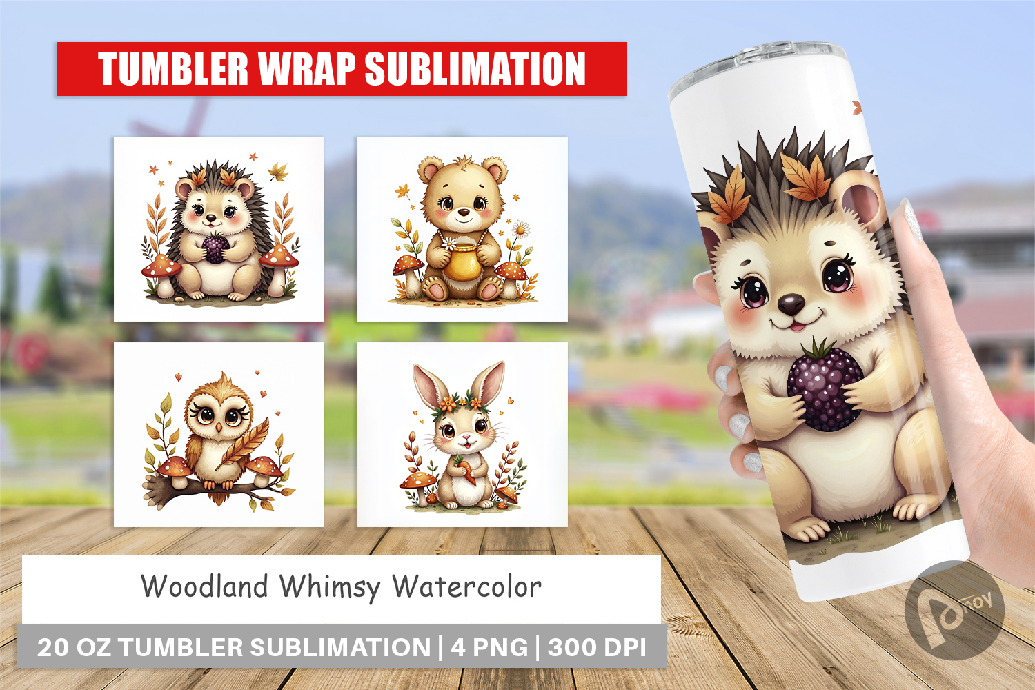 Woodland Whimsy Tumbler product image 1