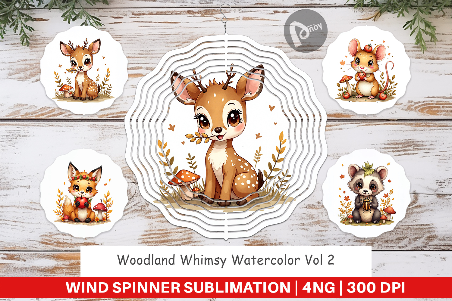 Woodland Whimsy Wind Spinner product image 1