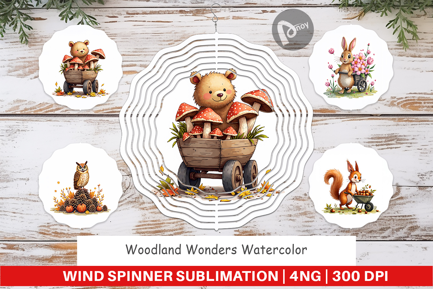 Woodland Wonders Wind Spinner product image 1