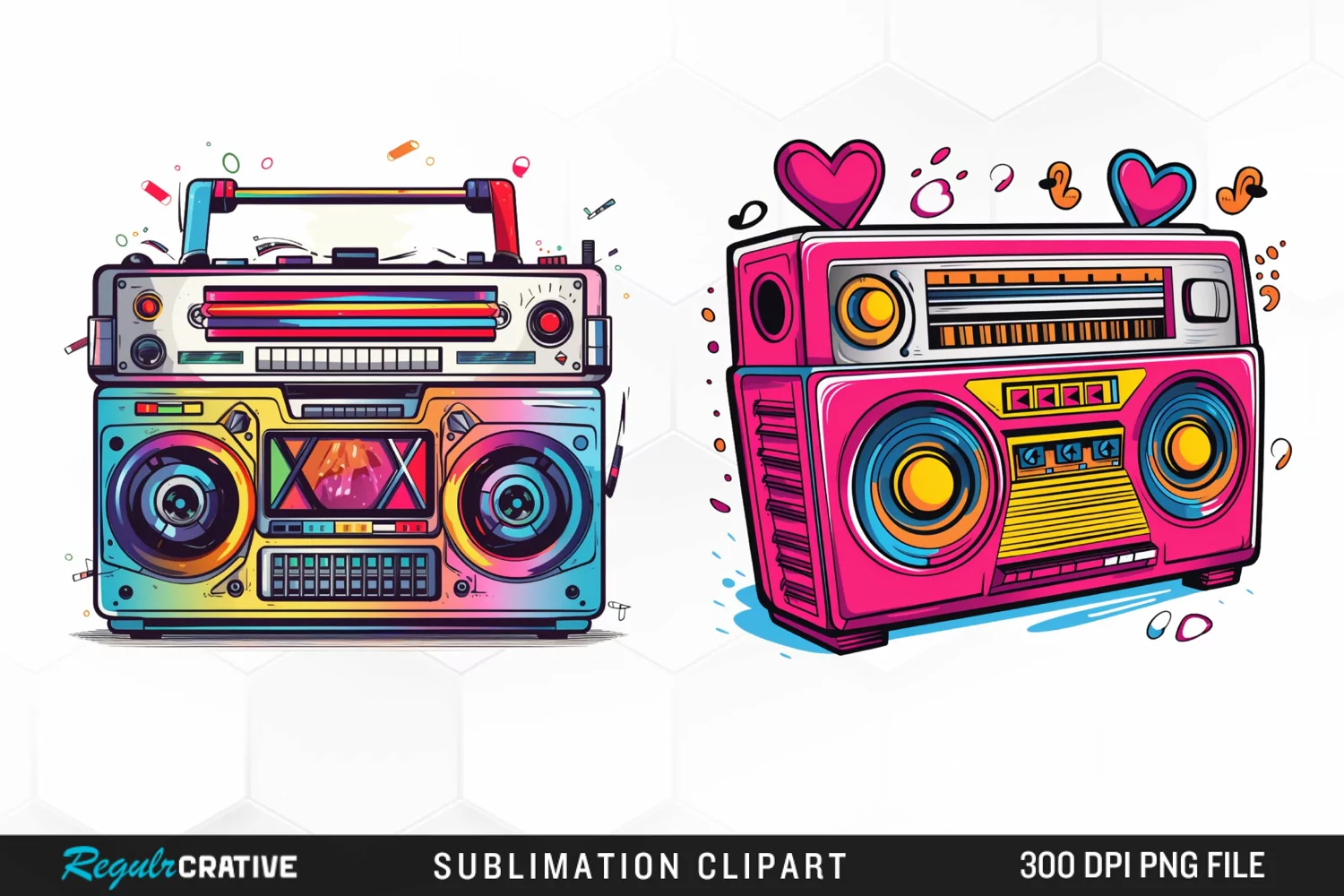 Retro tape player Graphics Illustration PNG Clipart product image 1
