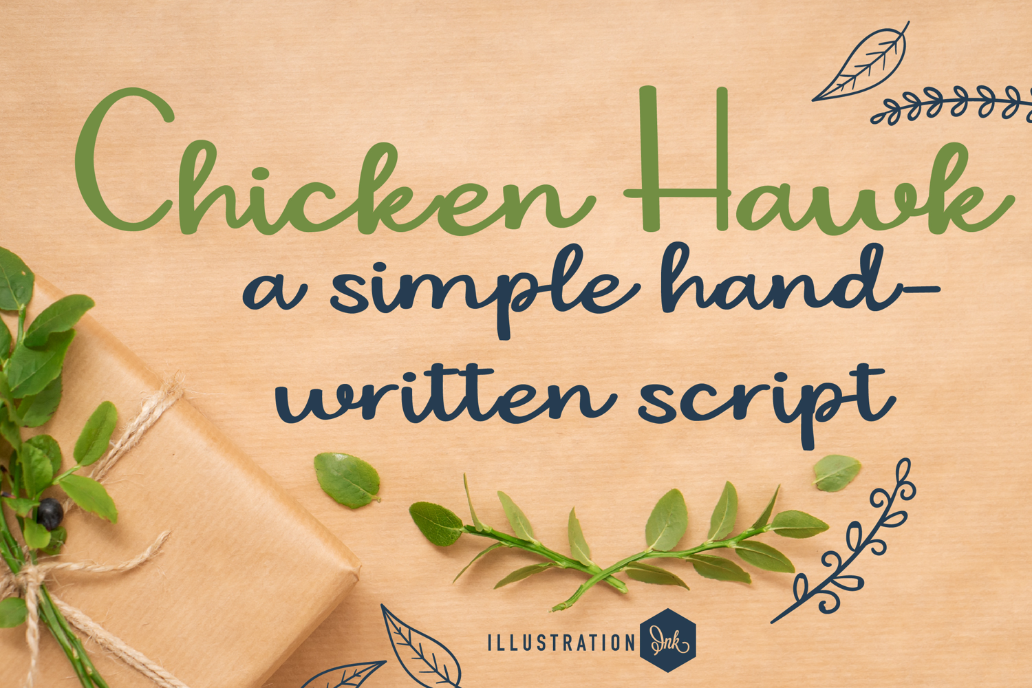 Chicken Hawk Font Family product image 1
