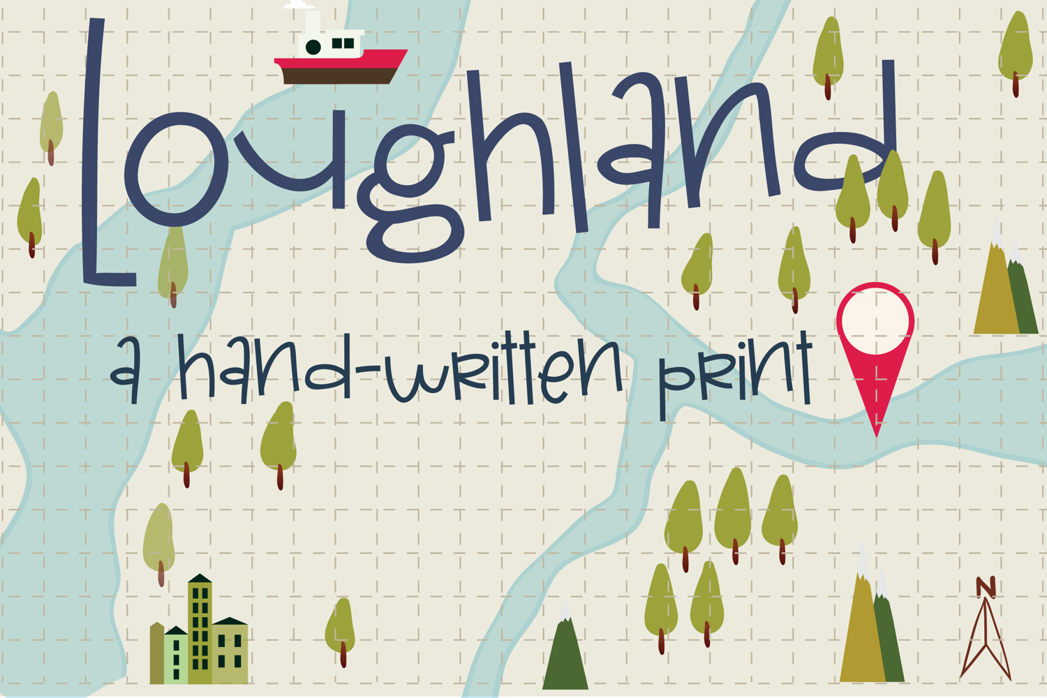 Loughland Font Family product image 1