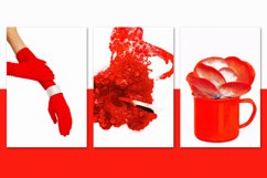 Minimalist red&amp;white bundle 58 Product Image 5