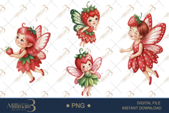 Watercolor Fairy Garden Clipart | Whimsical Watercolor Fairy Product Image 1