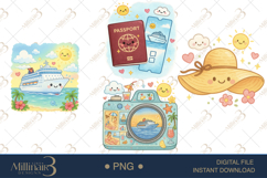 Cruise Adventure Summer Clipart PNG Product Image 1