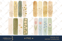 Wildflower Brushstroke Clipart Product Image 1