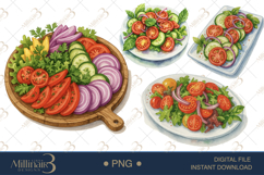 Summer Picnic Foods Clipart Product Image 1