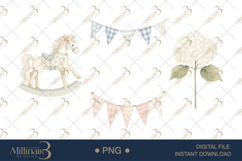 Watercolor Petit Playroom Clipart Product Image 1