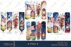 Brushstroke Patriotic Popular 4Th Of July Png Product Image 1