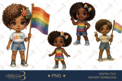 Pride Parade Party PNG | Pride Month Gay Lesbian Pride Flag Product Image 1