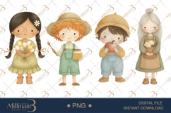 Farmers Market Clipart| Fruit &amp; Veggie Art Product Image 1