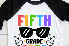 Fifth Grade 2026 SVG, Graduation SVG, 5th Grade Shirt, PNG Product Image 2