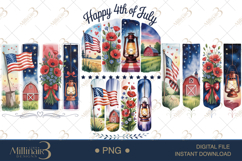 Brushstroke Patriotic Popular 4Th Of July Png Product Image 1
