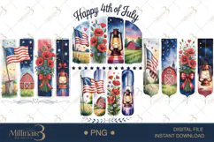 Brushstroke Patriotic Popular 4Th Of July Png Product Image 1