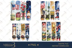 Brushstroke Patriotic Popular 4Th Of July Png Product Image 1