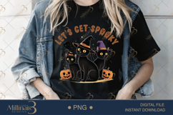 Let’s Get Spooky PNG | Halloween Sublimation Design Product Image 2