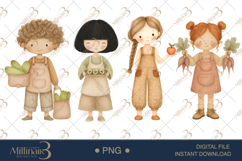 Farmers Market Clipart| Fruit &amp; Veggie Art Product Image 1