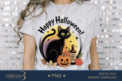 Vintage Halloween PNG | Funky Retro Clipart Design | Hallowe Product Image 2