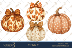 Fall Pumpkins Clipart | Cozy Autumn Graphics Product Image 1