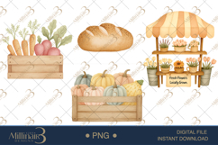 Farmers Market Clipart| Fruit &amp; Veggie Art Product Image 1