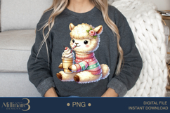 Coffee Lovers Animals PNG | Cute Animal PNG with Coffee Product Image 4