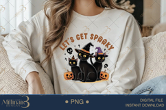 Let’s Get Spooky PNG | Halloween Sublimation Design Product Image 4