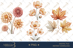 Cute Pumpkin Spice Clipart Product Image 1