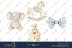 Watercolor Petit Playroom Clipart Product Image 1