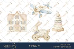 Watercolor Petit Playroom Clipart Product Image 1