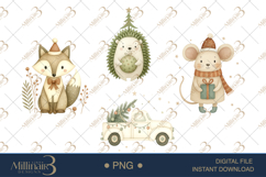 Christmas Watercolor Clipart Product Image 1