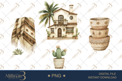 Watercolor Cute Cinco de Mayo Clipart Product Image 1