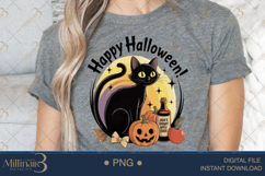 Vintage Halloween PNG | Funky Retro Clipart Design | Hallowe Product Image 4