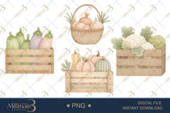 Farmers Market Clipart| Fruit &amp; Veggie Art Product Image 1