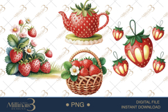 Watercolor Fairy Garden Clipart | Whimsical Watercolor Fairy Product Image 1