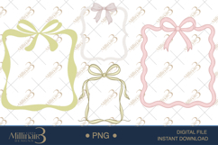 Whimsical Coquette Frames Clipart PNG Product Image 1