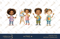 Little Artists Clipart Product Image 1