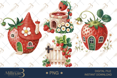 Watercolor Fairy Garden Clipart | Whimsical Watercolor Fairy Product Image 1