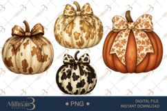 Fall Pumpkins Clipart | Cozy Autumn Graphics Product Image 1