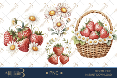 Spring Cottage Clipart |Cozy Watercolor House &amp; Garden Eleme Product Image 1