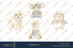 Watercolor Petit Playroom Clipart Product Image 1
