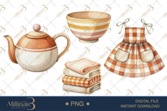 Cute Pumpkin Spice Clipart Product Image 1