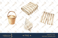 Cute Beach Animals Clipart Product Image 1