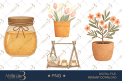 Farmers Market Clipart| Fruit &amp; Veggie Art Product Image 1