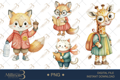 Cute Animals Nursery And Preschool Clipart Product Image 1