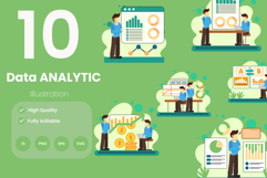 Data Analytic for Business Illustration Pack Product Image 1