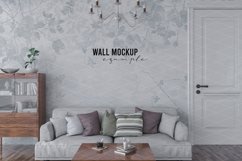 Wall mockup - Interior mockup - Wallpaper mockup Product Image 1