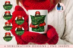 Only A Morning Person On December 25th|6 PNG Files 300 DPI Product Image 1