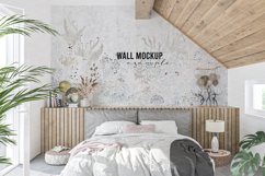 Wall mockup - Interior mockup - Wallpaper mockup Product Image 1