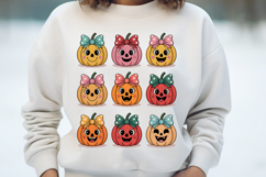 Happy Pumpkins 9-Grid Halloween Coquette Product Image 2